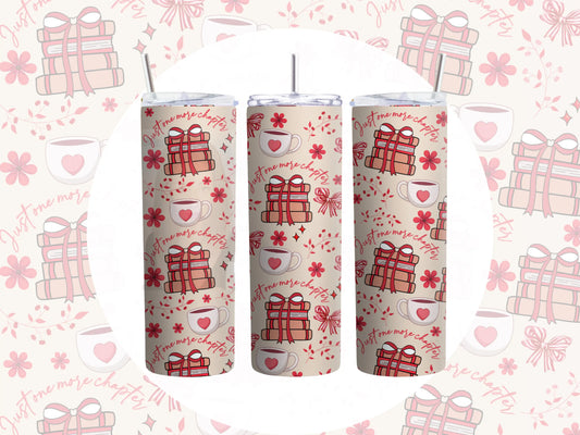 20oz Tumbler Wrap Design - ONE MORE CHAPTER The House Of Design