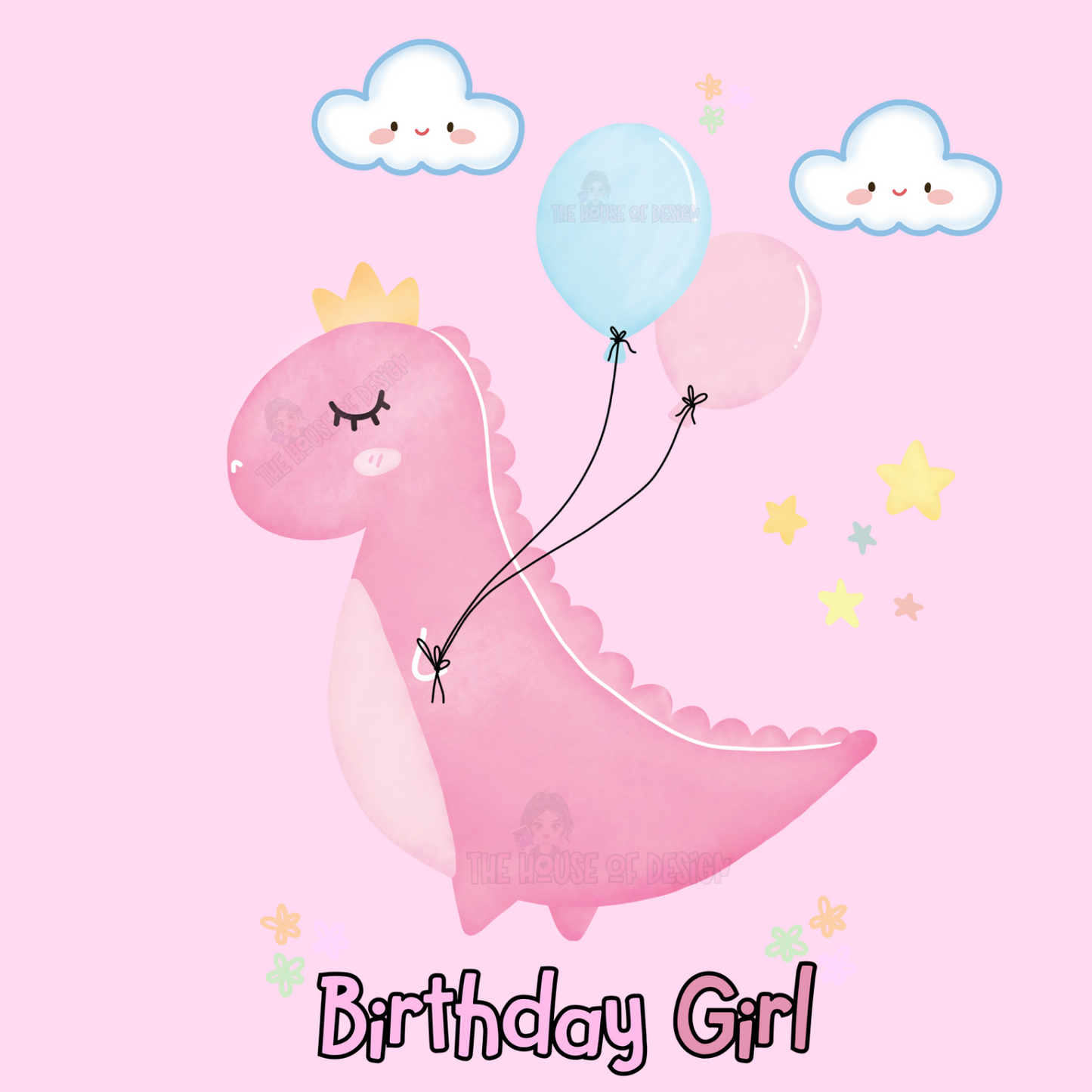 Birthday Girl Dinosaur