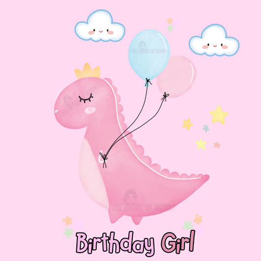 Birthday Girl Dinosaur