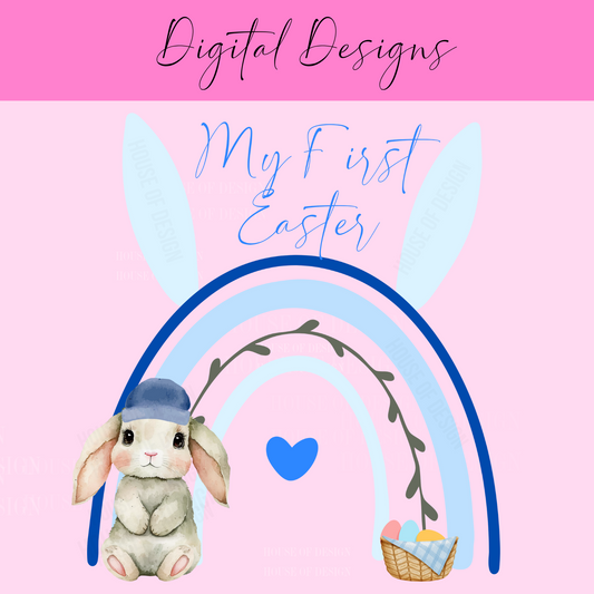 BOY EASTER DESIGN PNG 