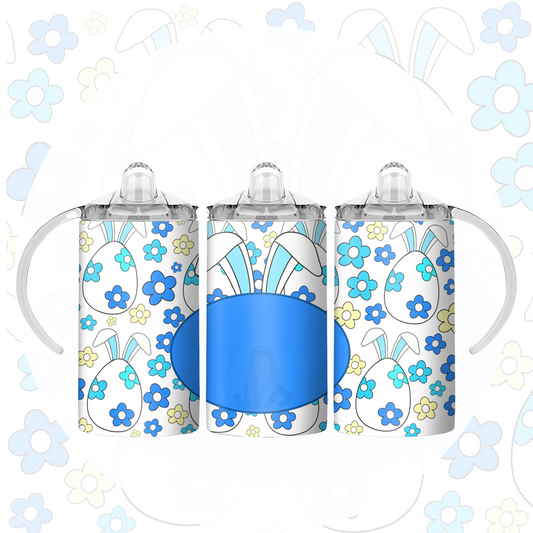 Sippy Cup Sublimation Design - Blue Personalised