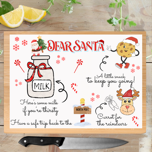 Santas Board Instant Digital Download