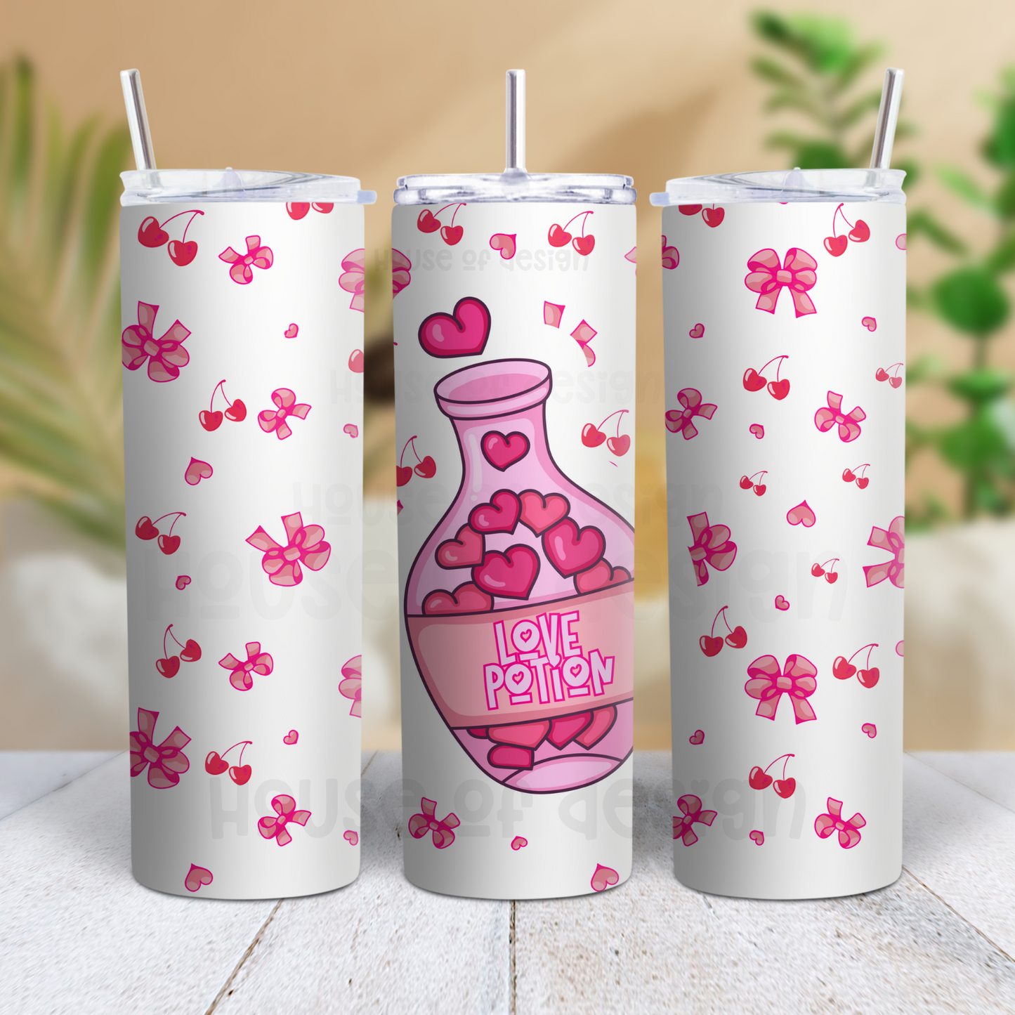 20oz Tumbler Wrap Design - Love Potion