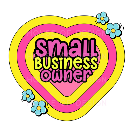 Small Business Sublimation Design - Instant Downloads