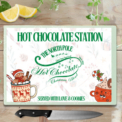 Christmas Hot Chocolate Station Instant Download x2