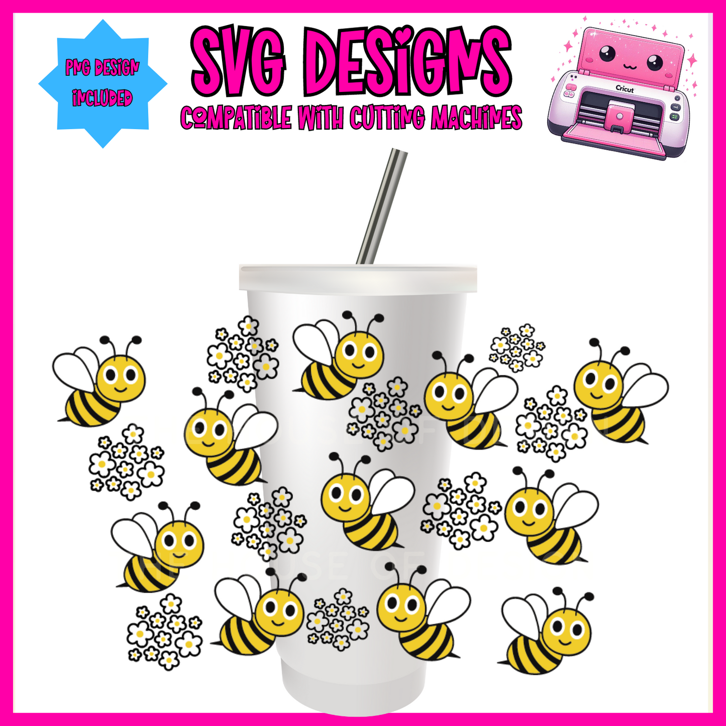 Bee SVG & PNG