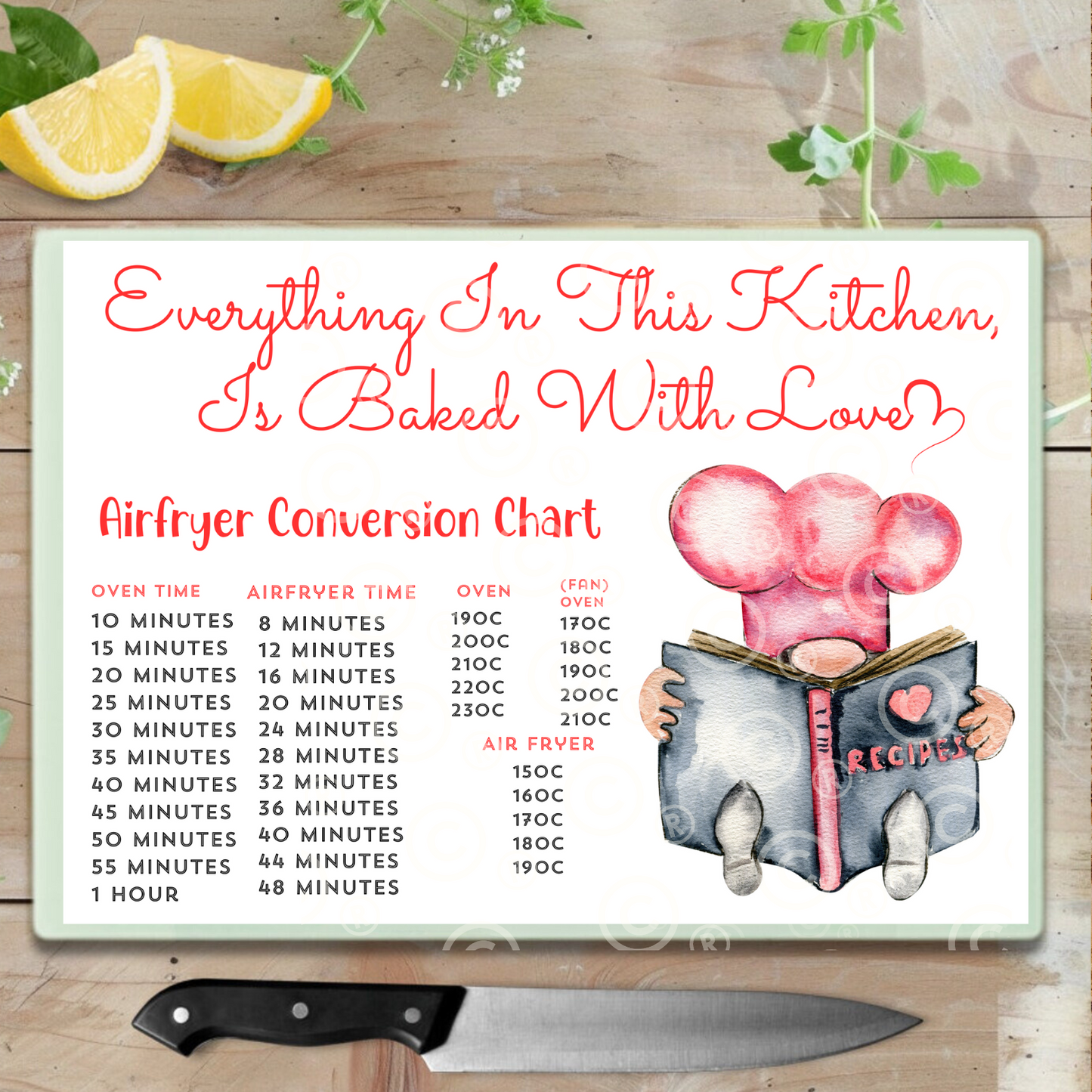 Chopping Board Designs - Everything In This Kitchen Is Made With Love