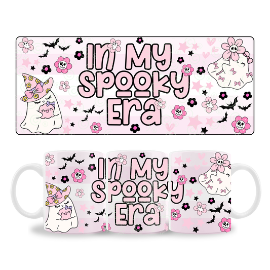 10/11oz Mug Wrap Design - in my spooky era