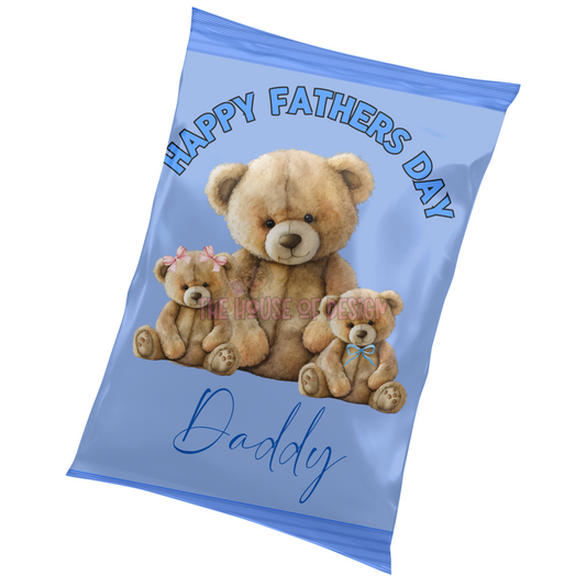 Fathers Day Crisp Packet Design - Daddy