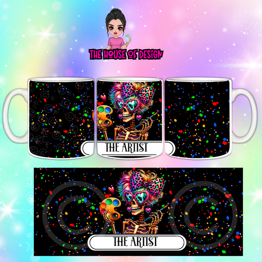 Mug Wrap Design  - the artist