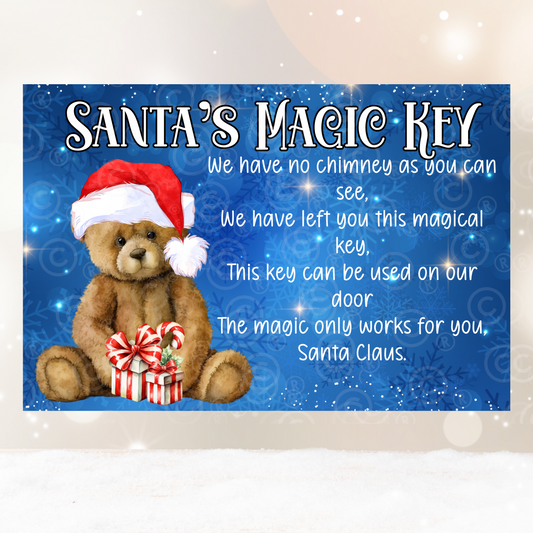 Santa’s Magic Key - Blue