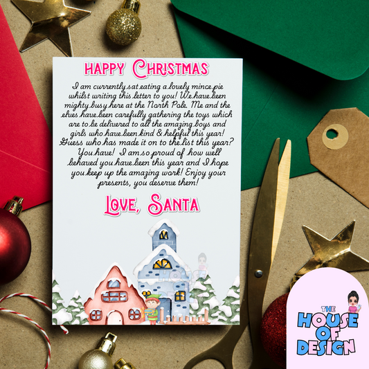 Christmas Santa Letter #1