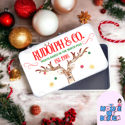 Sublimation Tin Design - The Reindeer&Co