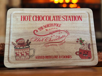 Christmas Hot Chocolate Station Instant Download x2