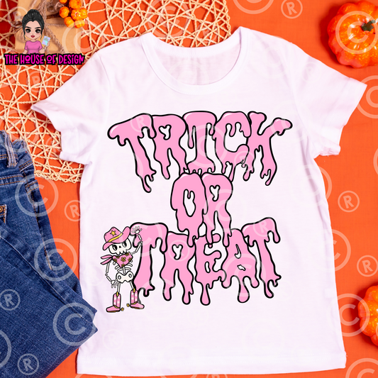 Trick or treat Sublimation Design - Instant Download