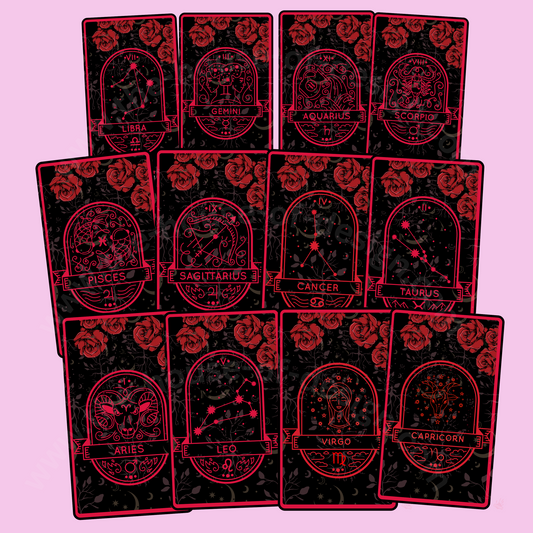 Star Signs Card Pack PNG