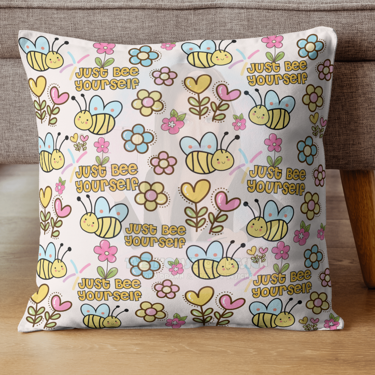 12x12 Bees & Flowers - Just Bee Yourself