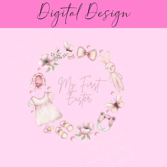 PNG design - First Easter Girl 