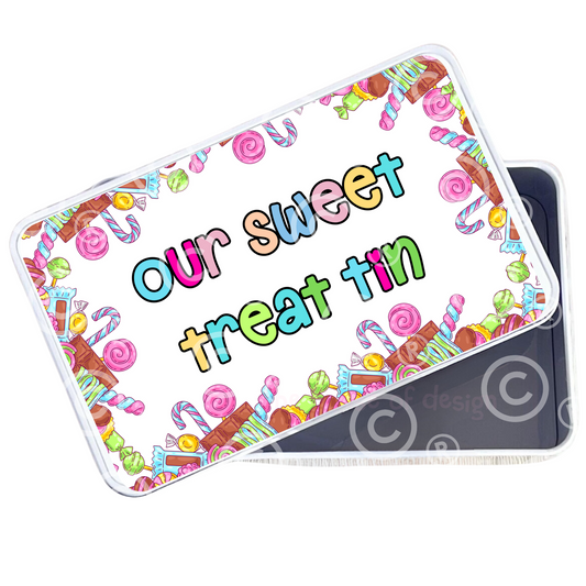 Sublimation Tin Design - SweetTreat