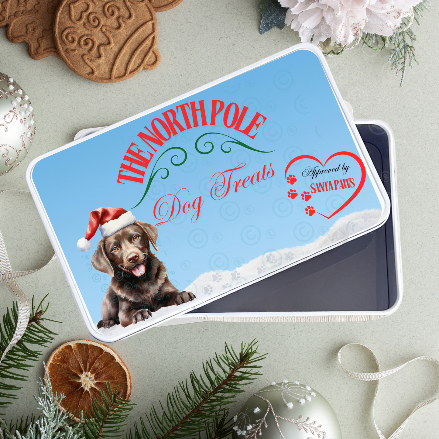 Sublimation Tin Design - Dog Treats