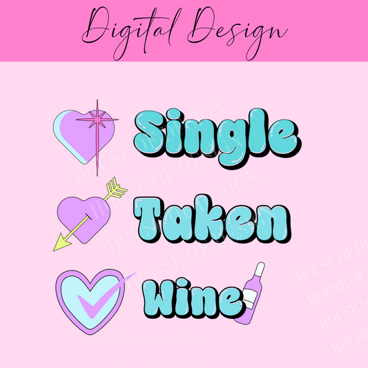 Single, Taken, Wine PNG 