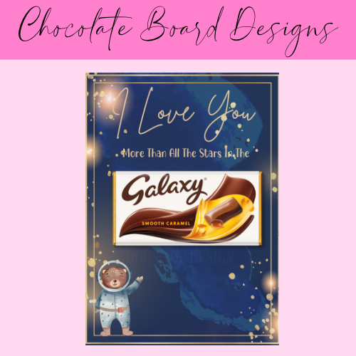 Space - A4 chocolate board download 