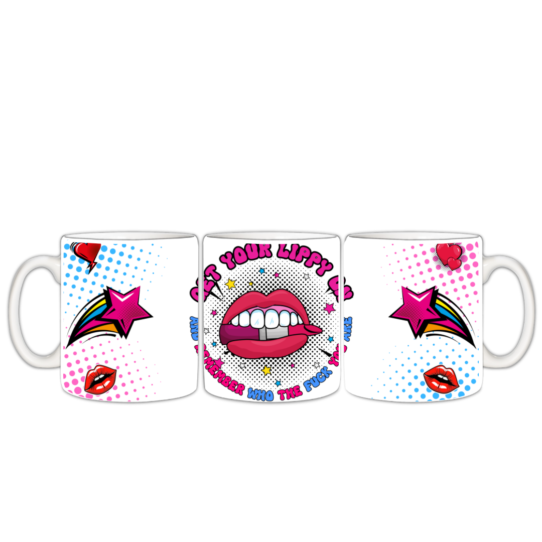 Mug Wrap Design  - remember who the