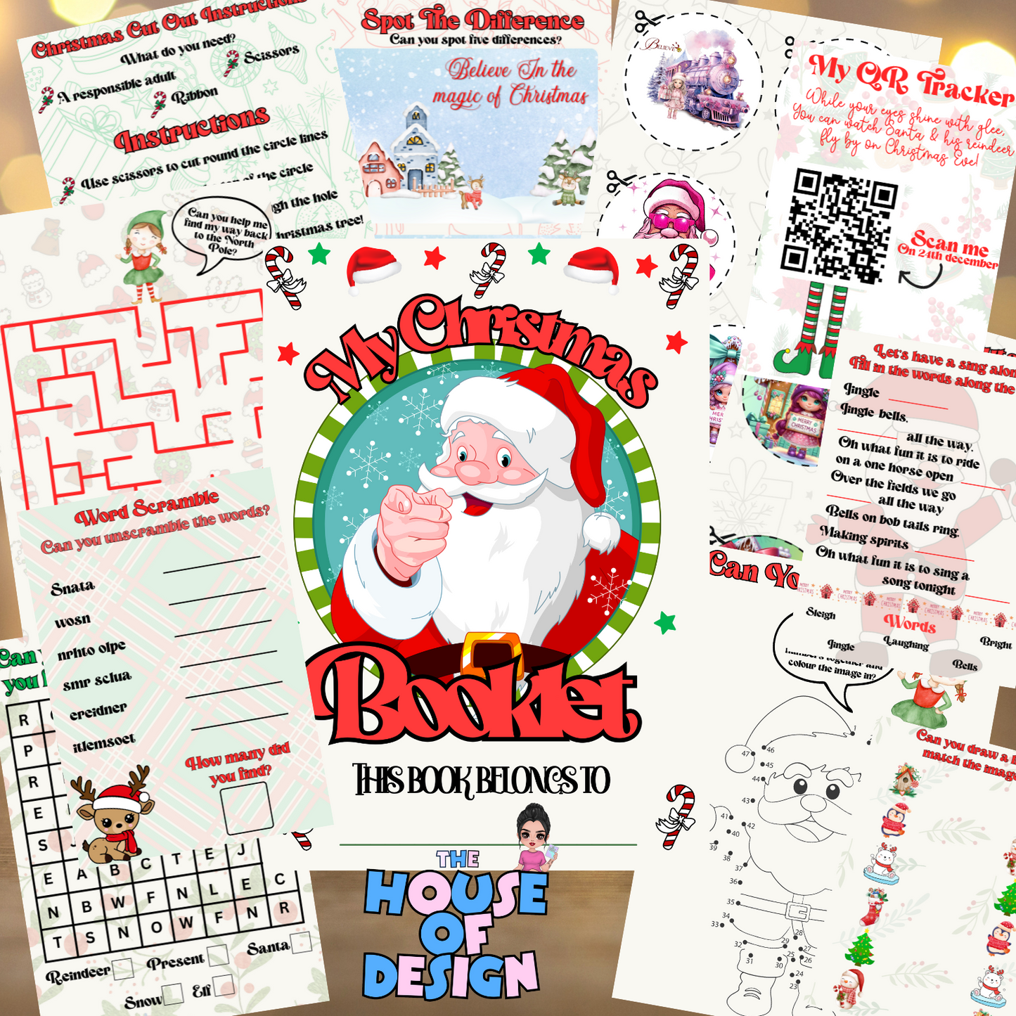 Christmas Booklet - 18 Pages